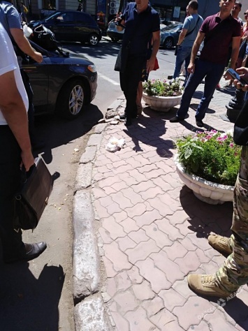 В центре Одессы задержали высокопоставленного правоохранителя (фото)