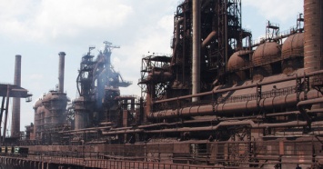 В Днепре горел металлургический завод