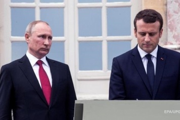 Макрон и Путин обсудили Сирию и Сенцова