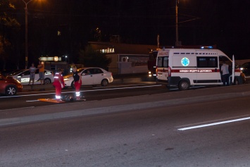 В Днепре Lexus насмерть сбил мужчину на пешеходном переходе