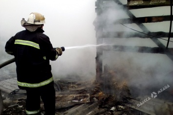 За сутки одесские спасатели более 30 раз выезжали гасить пожары