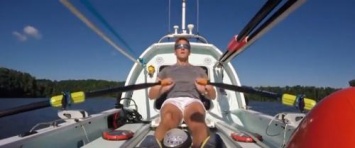 «Успеть за 40 дней»: Учитель пересек Атлантику на лодке и установил мировой рекорд