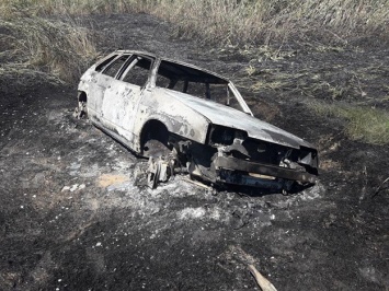 Сгорел заживо в автомобиле: под Запорожьем мужчина погиб в пожаре на поле