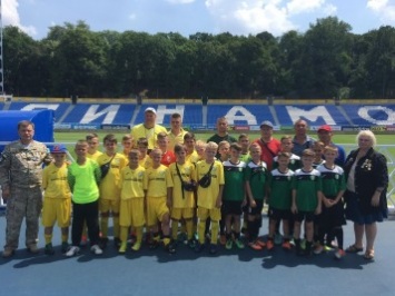 Экскурсия на стадион «Динамо» для детских команд из зоны АТО