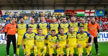 Украина победила Словакию во втором матче домашнего Евро-2018 по мини-футболу