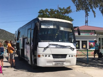 Туристке из Питера пришлось догонять автобус, в котором остался ее незрячий сын