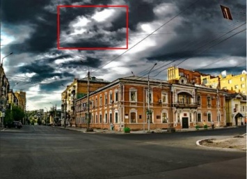 «Белоглазый демон»: Красноярцы заметили в небе облик «тучной женщины»