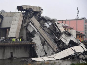 В результате обрушения моста в Генуе погибли 11 человек