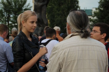 В Барнауле прошел пикет в поддержку обвиняемых в экстремизме жителей