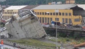 В результате обрушения моста в Генуе пострадали двое украинцев, их госпитализировали (ФОТО)