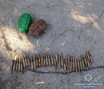 В Одесской области парень вернулся со свалки с необычным «уловом» - гранатами и патронами (фото)