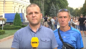 В Запорожье произошел курьезный случай с корреспондентом