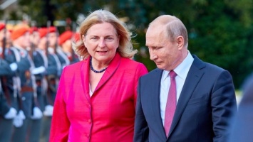В Австрии скандал из-за визита Путина