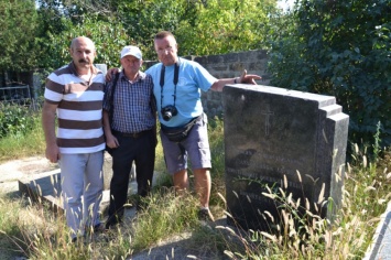 Французский историк посетил Одесскую область в поисках сведений о погибших земляках из Эльзаса