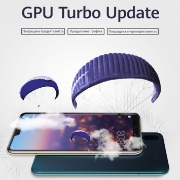 В Украине Huawei P20 получил технологию ускорения обработки графики GPU Turbo
