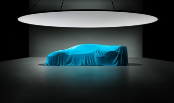 Bugatti показала силуэт нового гиперкара