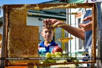 Яблочный Спас в Павлограде отмечают ярмаркой пасечников (ФОТО)