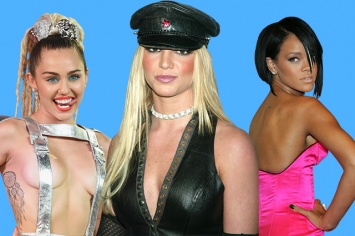 Гламур, эпатаж, мясо: Бритни Спирс, Леди Гага и другие звезды на MTV Video Music Awards за последние 20 лет