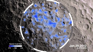 Найдено новое доказательство наличия воды на Луне