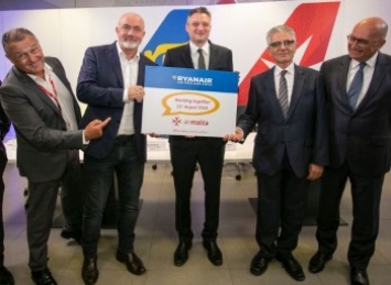 Ryanair начинает продавать билеты на рейсы Air Malta