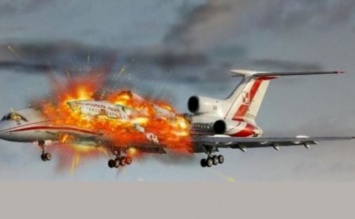 Страшно - мало сказано: российский самолет вспыхнул в небе, пассажиры в ужасе, кадры кошмара