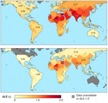 Загрязнение воздуха сократило продолжительность жизни землян почти на год