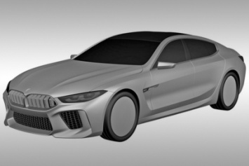 В сеть выложили патентные рисунки BMW 8-Series Gran Coupe