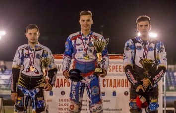Андрей Кудряшов стал 3-кратным чемпионом России по спидвею на гаревой дорожке