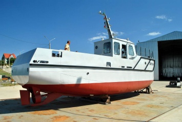 Николаевская компания "Артель" спустила на воду малый рыболовный сейнер
