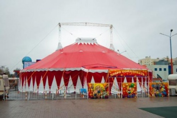 В Воронеже на головы артистов цирка во время представления упала конструкция