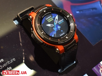 IFA 2018: защищенные умные часы Casio Pro Trek WSD-F30 работают на Wear OS