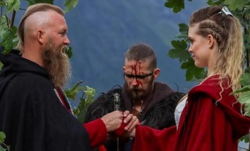 В Норвегии сыграли свадьбу в стиле сериала «Викинги»