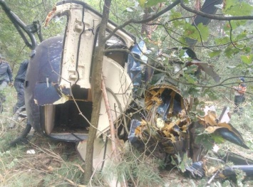 Стали известны подробности крушения вертолета на Трухановом острове в Киеве
