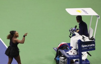 Как Серена Уильямс скандалила в финале US Open