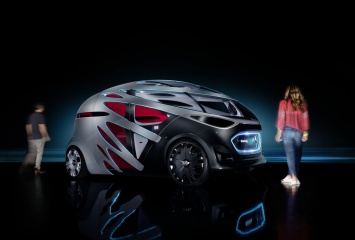 Mercedes-Benz представил беспилотный автомобиль-трансформер