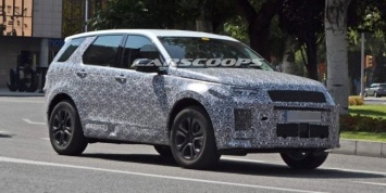 Модель Land Rover Discovery Sport обновится в следующем году