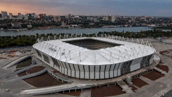 Стадион в Ростове затопило перед матчем Россия - Чехия