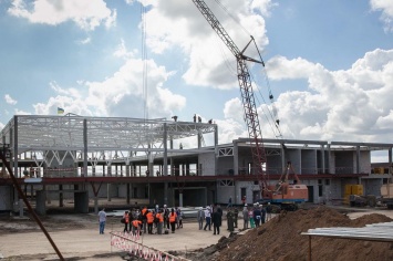 Новый пассажирский терминал запорожского аэропорта готов на 40%: как он выглядит сейчас (Фото)