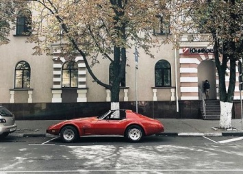 В Воронеже обнаружили редкий спорткар Chevrolet Corvette