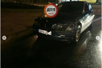 Пьяный водитель устроил серьезное ДТП в Киеве