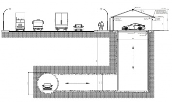 The Boring Company построит гараж, соединенный с подземным туннелем