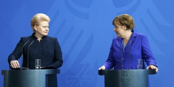 Меркель на встрече с Грибаускайте подчеркнула важность СП-2 для Германии
