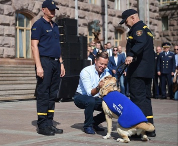 Ляшко поздравил собак-спасателей с праздником: опубликовано видео