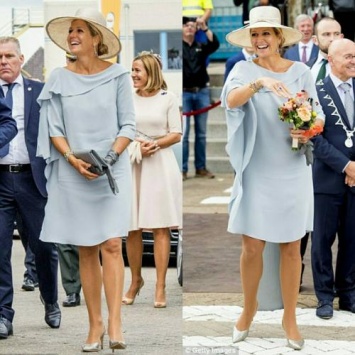 Королева Нидерландов сразила наповал загорелыми ногами