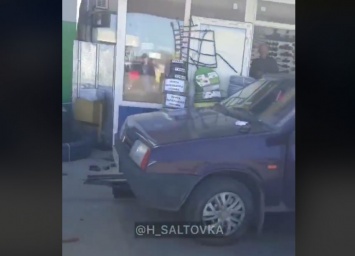 В Харькове пьяный водитель ругался с полицией