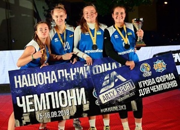 Баскетболистка «Чайки-ДЮСШ» стала чемпионкой Украины