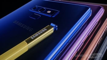 C Samsung Galaxy Note 9 случился неприятный инцидент