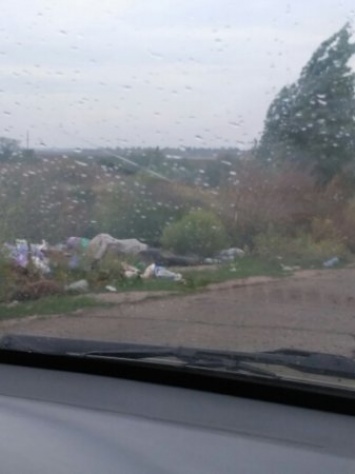 В Херсоне люди жалуются на мусор возле дач