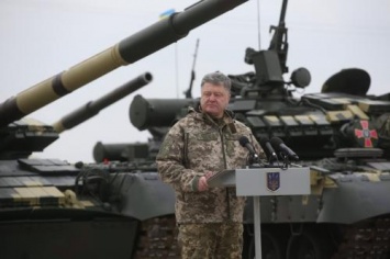 Порошенко: В Украине успешно прошли испытания снаряда «Оскол»