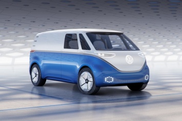 Volkswagen показала концепт грузового электрокара I.D. BUZZ CARGO с автопилотом